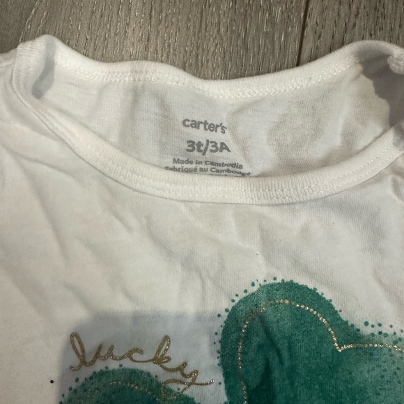 St paddy’s day little girl outfit size 3t - Picture 2 of 5